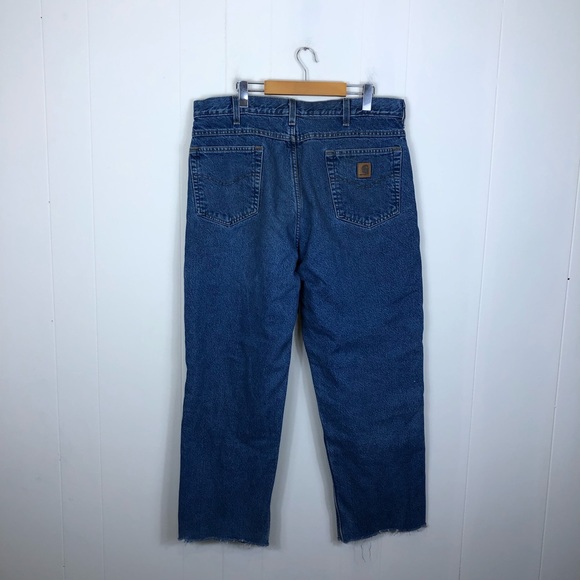 Carhartt Fleece Lined Jeans Sz 36x29 - Picture 8 of 10